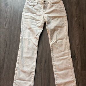 Guess Women's White Cigarette Jeans Size 29 Clean Girl Old Money